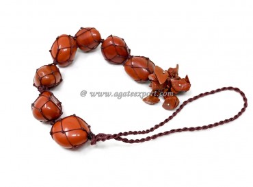 Red Jasper Tumbled Stones for Car Hanging and Door Hanging
