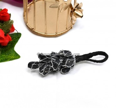 Rough Black Tourmaline Tumbled Hanging for Home And Door