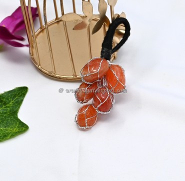Red Carnelian Tumbled Hanging for Home And Door