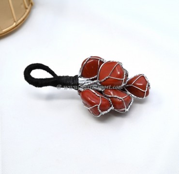 Red Jasper Tumbled Hanging for Home And Door