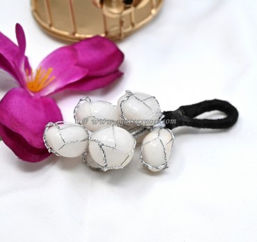 White Agate Tumbled Hanging for Home And Door