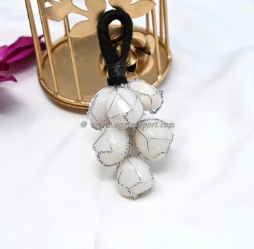 White Agate Tumbled Hanging for Home And Door