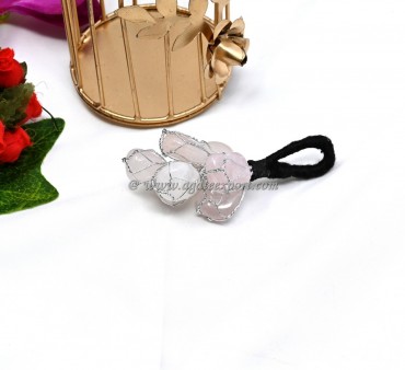 Rose Quartz Tumbled Hanging for Home And Door
