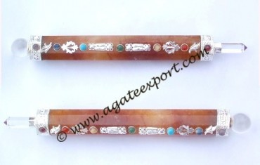 Golden Quartz Chakra Hand Made Wands.