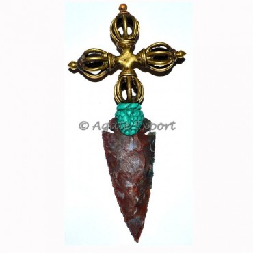 Arrowheads Wands With 4 side Vajra