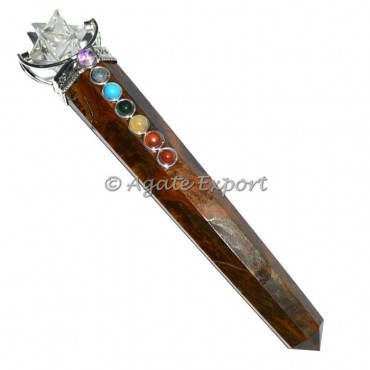 Tiger Chakra Obelisk Wands