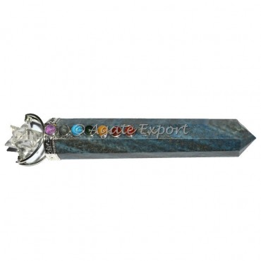 Lapis Lazuli Chakra Obelisk Wands