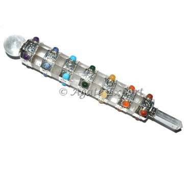 Crystal Ancient Design Seven Chakra Healing Wands