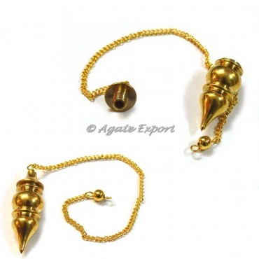 Healing Dowsing Yoga Chamber Metal Pendulums