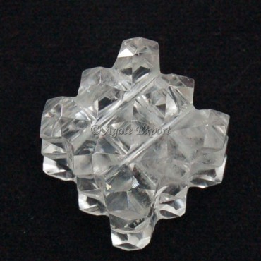 Crystal Quartz Merkaba Star