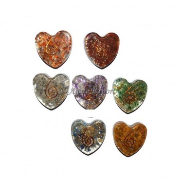 Orgone Chakra Puffy Heart Set
