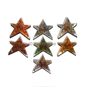 Orgone 5 Star Chakra Set