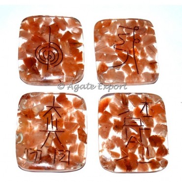 Peach Aventurine Orgone Usai Reiki Set