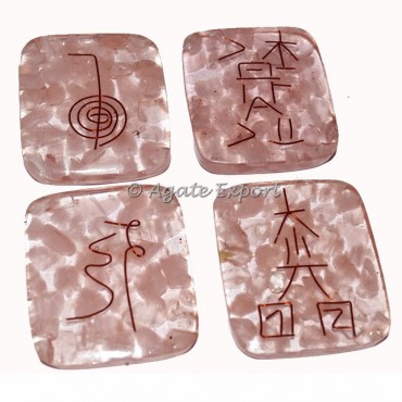 Rose Quartz Orgone Usai Reiki Set