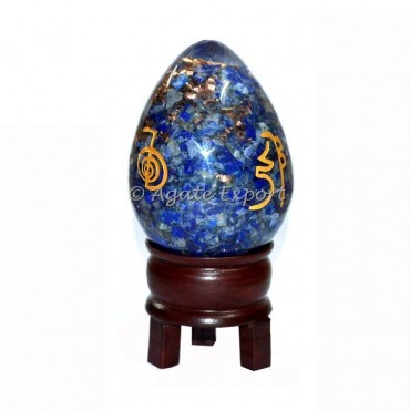 Lapis Lazuli Orgone Eggs Usai Reiki Set
