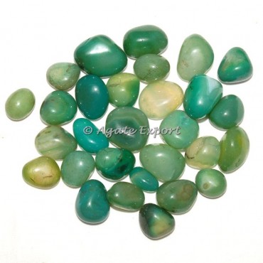 Green Onyx Tumbled Stones