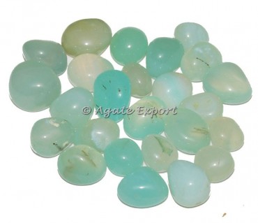 Aqua Onyx High Quality Tumbled Stones