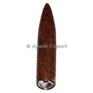 Red Jasper Orgonite Massage Wands