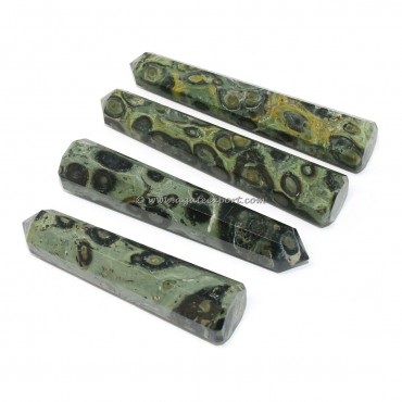 Kambaba Jasper Obelisk Crystals Point