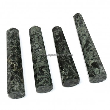 Black Tourmaline flower Obelisk Crystals Point