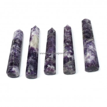 Lepidolite Healing Obelisk Crystals Point