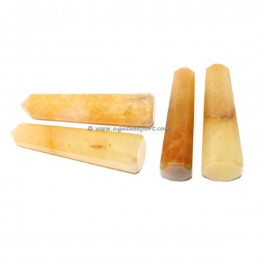 Golden Quartz Crystals Points