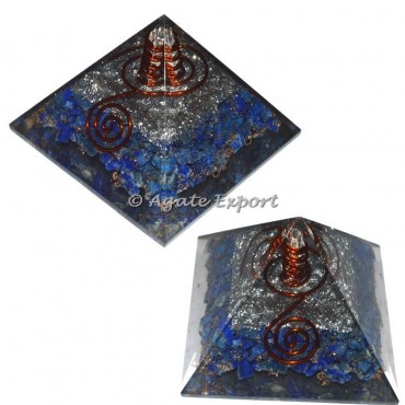 Lapis Lazuli Energy Orgone Pyramids