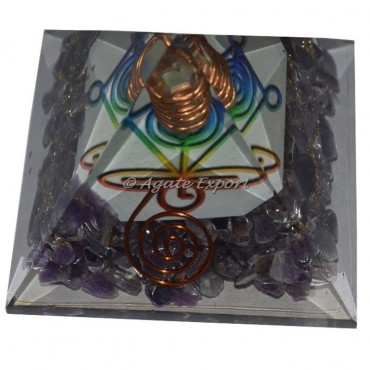Amethyst Direction Orgone Pyramids