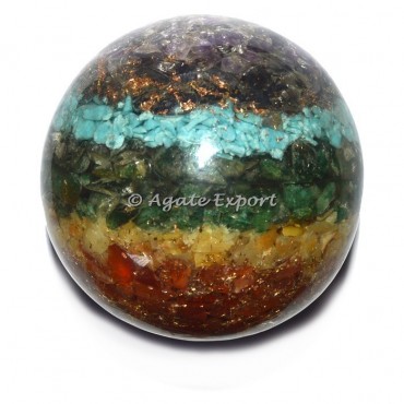 Orgone Chakra Layer Ball