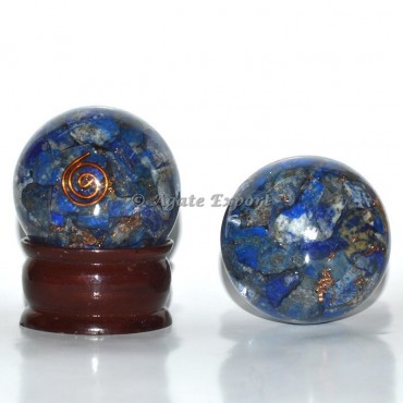 Lapis Lazuli Orgone Sphere