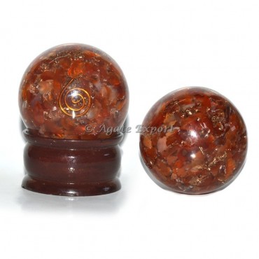 Peach Aventurine Orgone Spheres