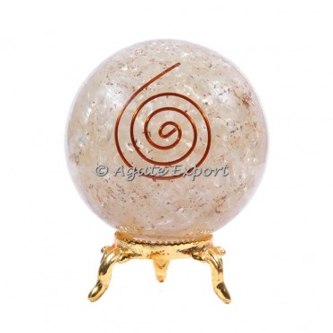 Rose Quartz Orgonite Spheres with Choko Reiki