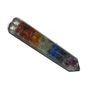 7 Chakra Orgone Massage Wands