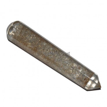 Crystal Quartz Orgone Energy Massage Wand