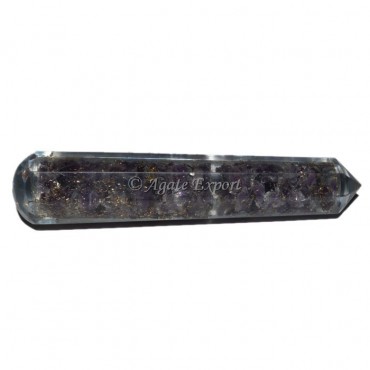 Amethyst Orgone Massage Wands