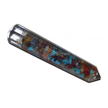 Chakra Stone Orgone Massage Wands
