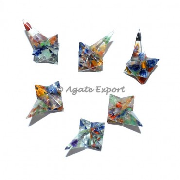 Orgone Small Sizes Merkaba Star Magic Stick with c