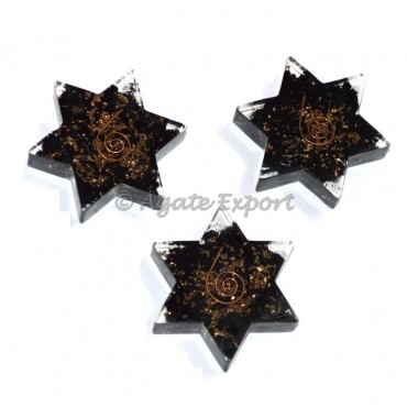 Flat Tourmaline Star