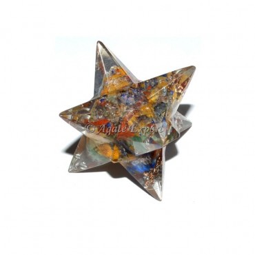 Chakra Orgone 8 Point Orgone Star