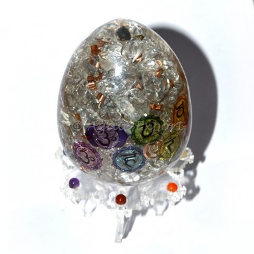 Crystals Chakra Orgone Eggs
