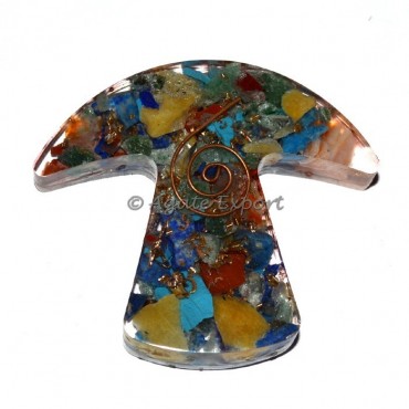Chakra Orgone Paper weight stone
