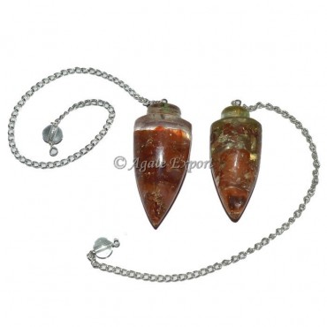 Carnelian Plane Orgone Pendulums