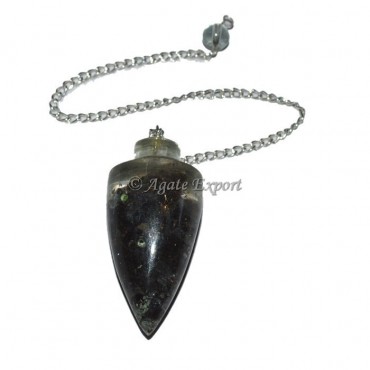 Black Tourmaline Plane Orgone Pendulums
