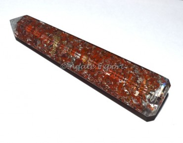 Red Jasper Orgone Obelisk