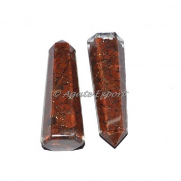 Red Jasper Orgonite Obelisk