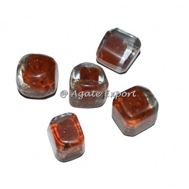 Peach Aventurine Orgone Tumble Stone