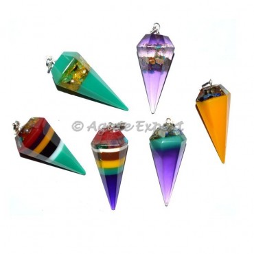 Orgone Layer Pendulums Pendants