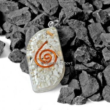 Scholosite EMF Protection Orgonite Eyes shape Pendants