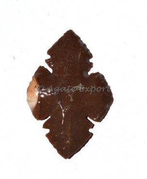 Ancient cut Polished Agate Arrowheads 2 Inches