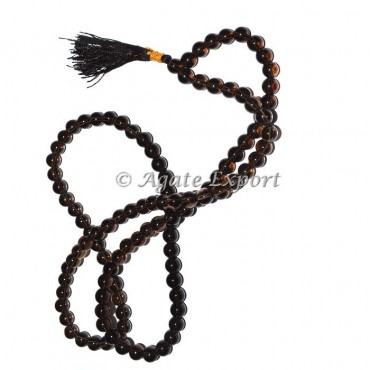 Smokey Quartz Japa Mala